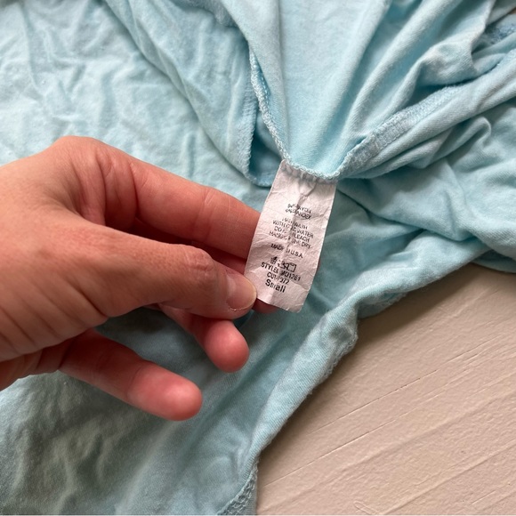 Light Blue Tunic with Pockets - Picture 8 of 15